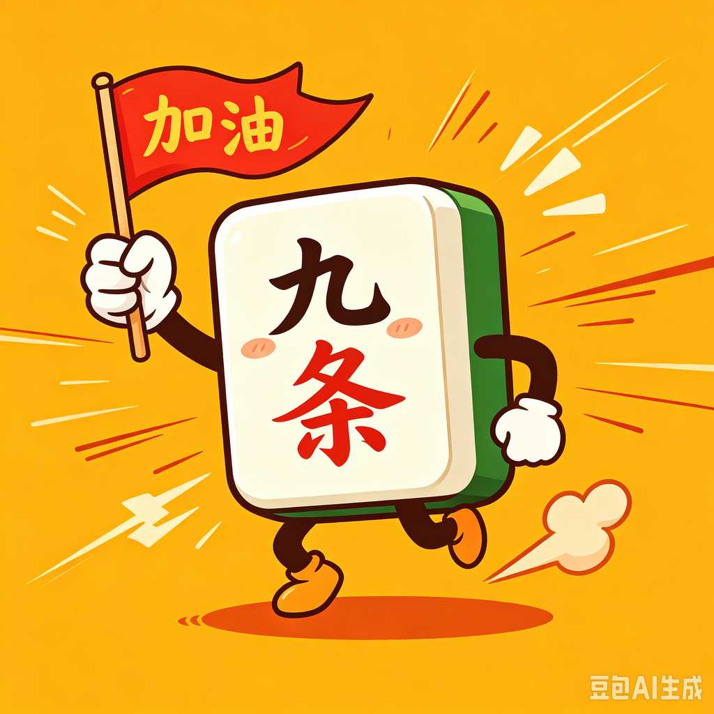 deep print mahjong set