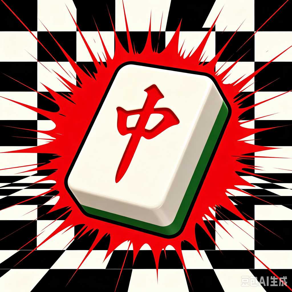deep print mahjong set