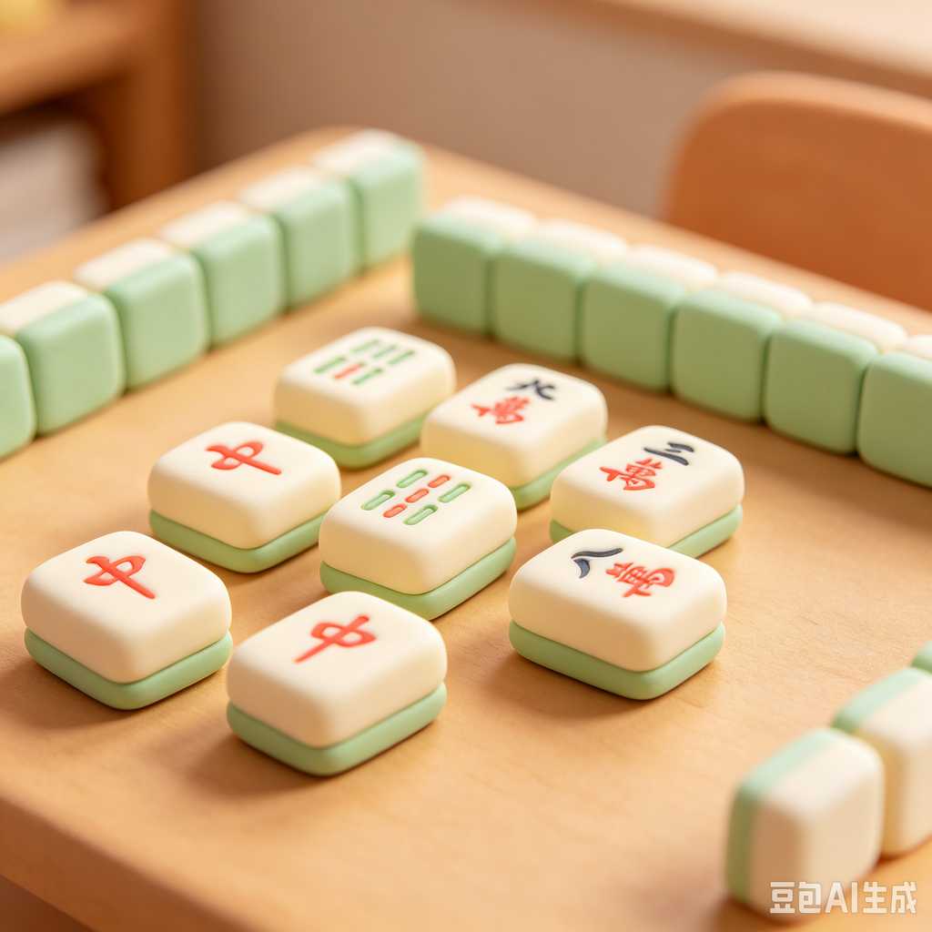 fine carving mahjong set