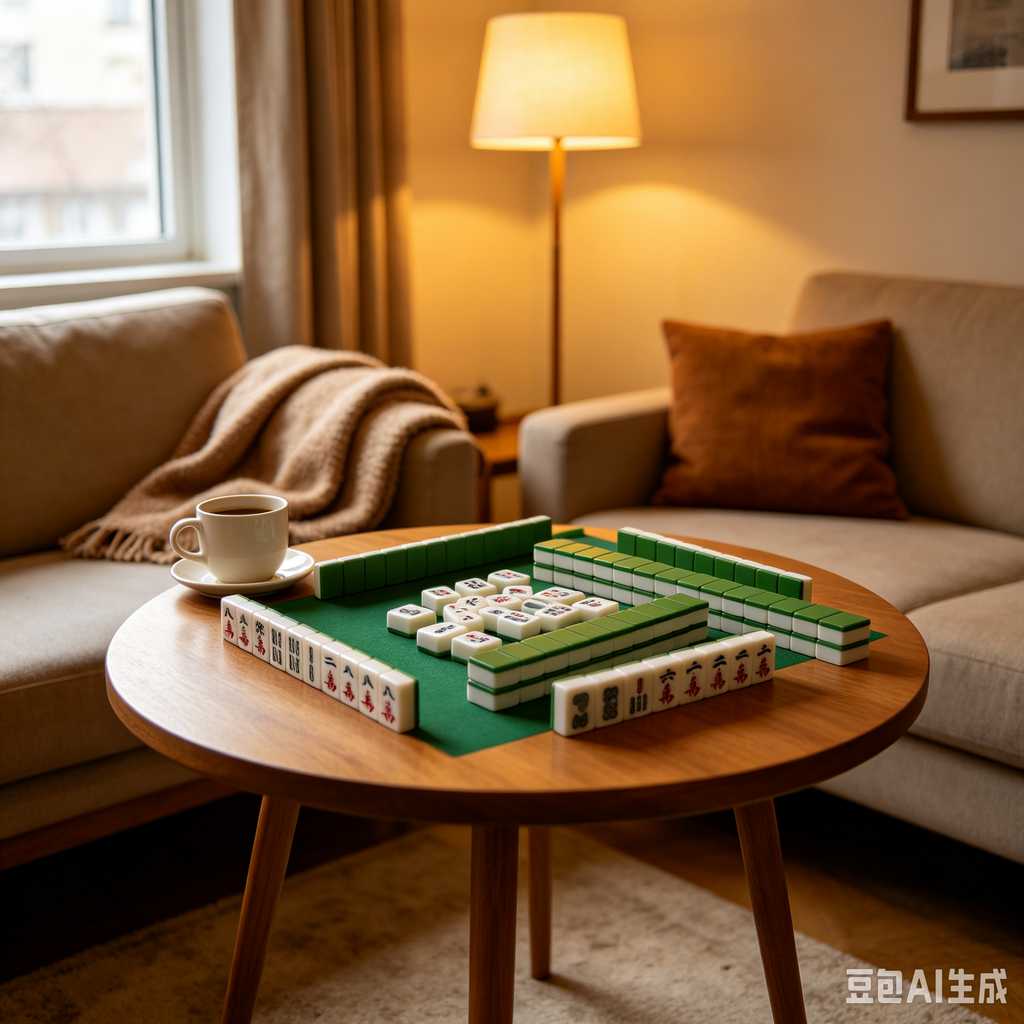 decorative mahjong tiles set