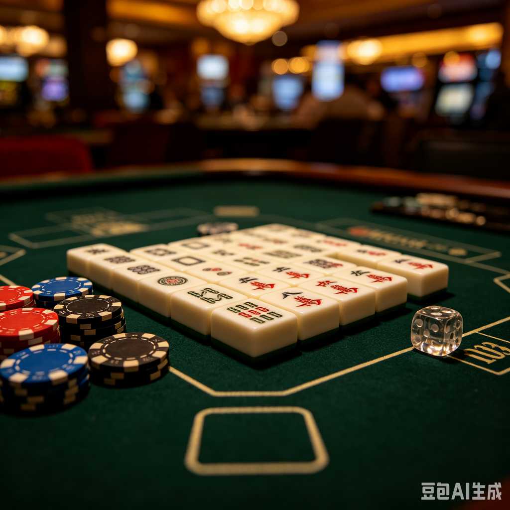 blue crystal mahjong set